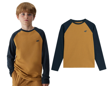 Longsleeve 4F M138 bluzka z długim rękawem z bawełny