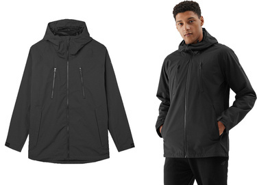 Kurtka sportowa męska 4F M435 przejściowa z membraną 8000 czarna