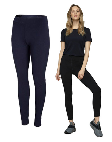 Legginsy damskie OUTHORN LEG600 bawełniane granatowe