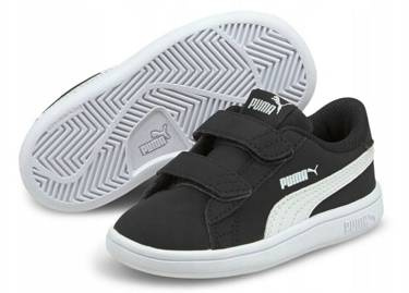 Buty PUMA sportowe 365183 34 na rzepy czarne
