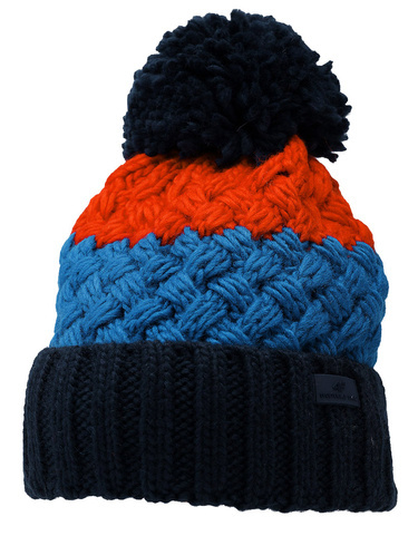 Czapka z pomponem 4F M280 z wełną dla chłopca na zimę
