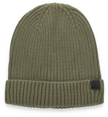 Czapka na zimę na jesień 4Fmęska CAM003 khaki