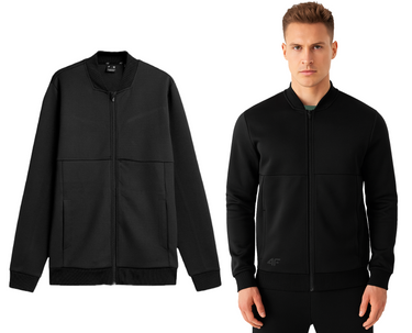 Bluza męska 4F BLM020 rozpinana bejsbolówka