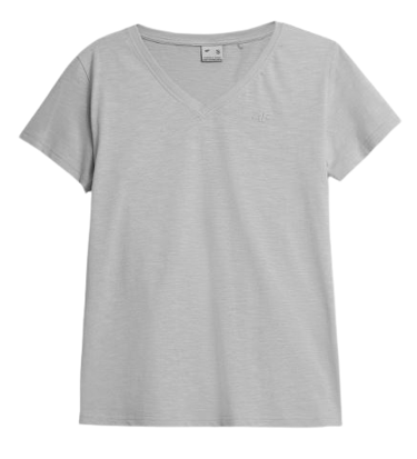 T-shirt damski 4F TSD352 oversize bawełniany