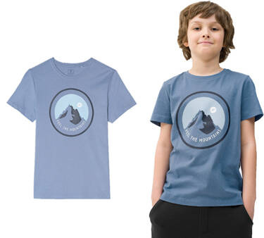 Koszulka z krótkim rękawem 4F M1133 bawełniana