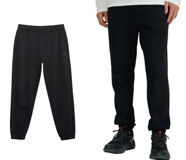 Spodnie dresowe męskie 4F M1234 joggery z bawełny