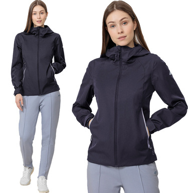 Kurtka PRZEJŚCIÓWKA 4F KUD001 wiatrówka z kapturem