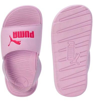 Sandały dziecięce PUMA 390900 06 klapki na lato fiolet