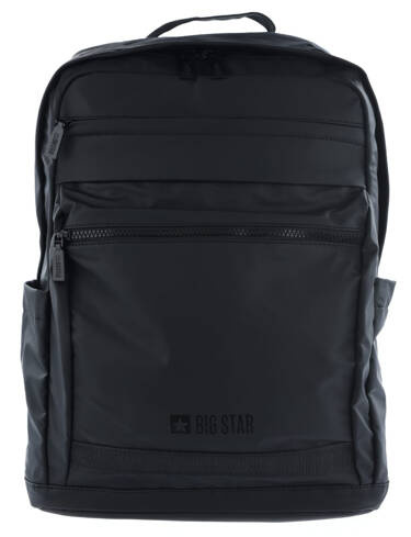 Plecak sportowy BIG STAR II574049 z eko skóry czarny