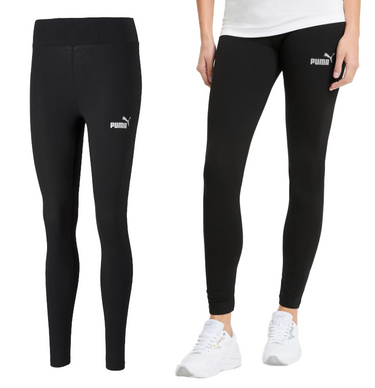 Legginsy damskie dziewczęce PUMA 586835 01 getry bawełniane czarne