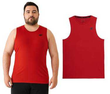 T-shirt sportowy męski 4F treningowy TSMF018 bokserka