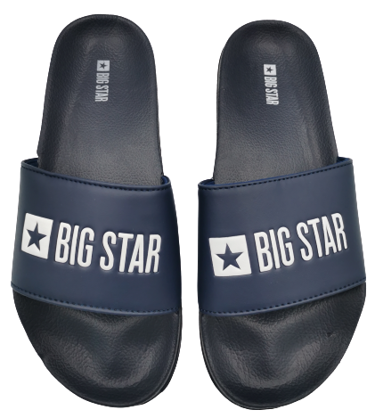 Klapki damskie BIG STAR GG274A043 granatowe
