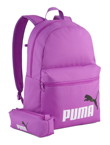 Plecak szkolny z piórnikiem PUMA sportowy 91191 05 róż