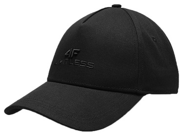 Czapka z daszkiem 4F M128 męska czarna na lato