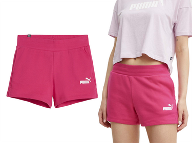 Spodenki damskie dziewczęce PUMA 586825 szorty dresowe z bawełną
