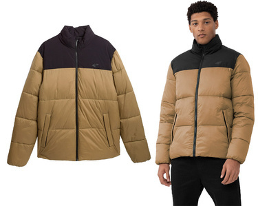 Kurtka męska 4F M348 puchowa pikowana