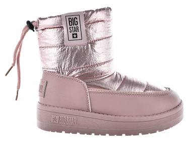 Śniegowce BIG STAR KK374219 buty zimowe róż