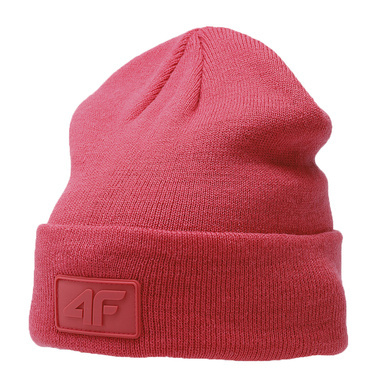 Czapka dwuwarstwowa 4F U319 63S zimowa koral