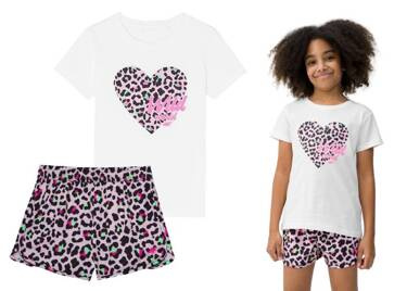 Zestaw na lato 4F komplet 2-pak biała koszulka, szorty