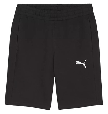 Spodenki dziecięce PUMA dresowe bawełna 658609 03 czarny