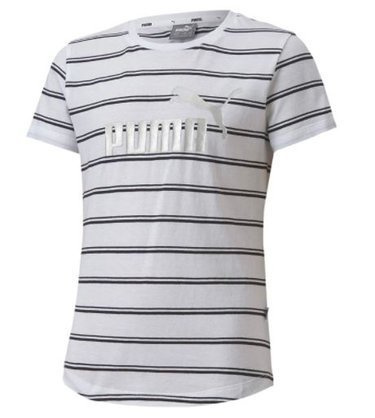 T-shirt dziewczęcy PUMA 583912 02 w paski
