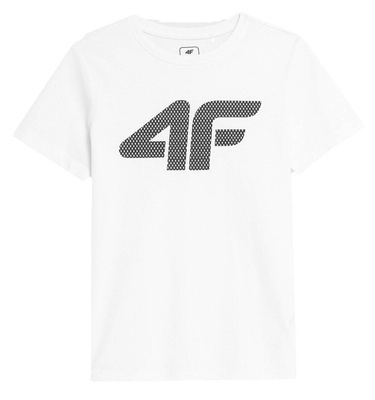 T-shirt 4F koszulka M794 10S bawełniana biała