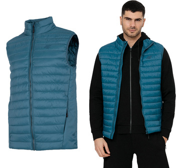 Bezrękawnik męski 4F KUMP001 kamizelka bez kaptura