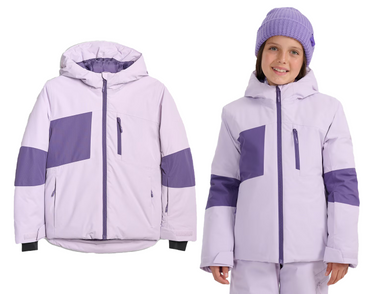 Kurtka narciarska sportowa 4F F0823 z kapturem membrana 10000 fiolet