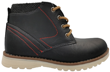 Buty zimowe dziecięce 5XC-7198-W czarne casual