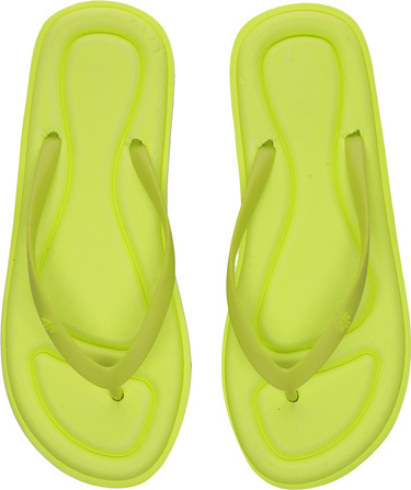 Klapki damskie 4F KLD006 japonki neon