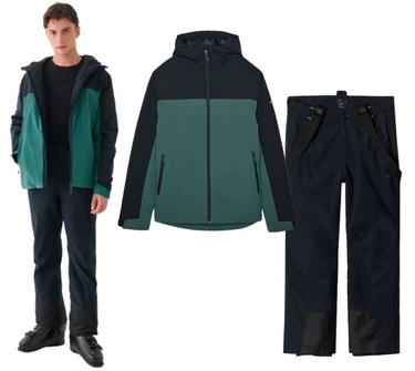 Zestaw narciarski męski 4F kombinezon 2 częściowy