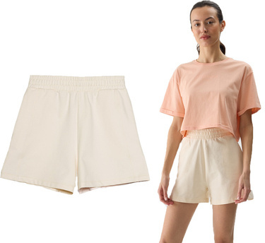 Krótkie spodenki dresowe 4F F350 szorty z bawełny