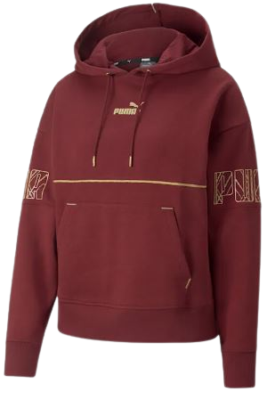 Bluza damska PUMA 671756 42 z kapturem fiolet