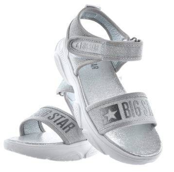 Sandały dziewczęce BIG STAR LL374194 na rzepy