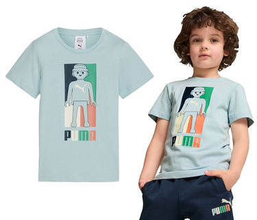 T-shirt chłopięcy PUMA X PLAYMOBIL bawełniany 627388 26