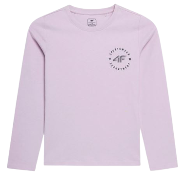 Longsleeve dziewczęcy 4F JTSDL001 bluzka