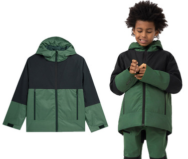 Kurtka trekkingowa 4F 281 jesienna z membraną khaki