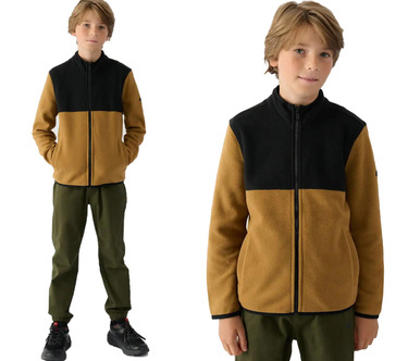 Polar chłopięcy bez kaptura 4F M212 na zamek