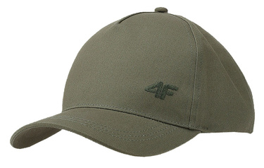Czapka z daszkiem 4F U387 bejsbolówka na lato zielona
