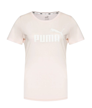 T-shirt PUMA damski dziewczęcy z logo 852127 jasny róż