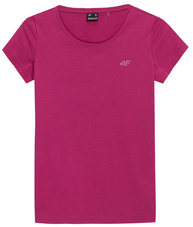 Koszulka damska 4F F580 bawełniana różowa