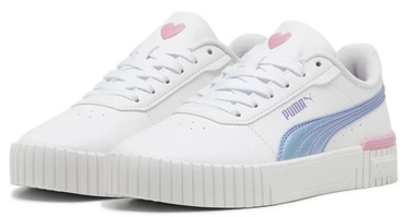 Buty dziewczęce sportowe PUMA 397970 01 z eko skóry