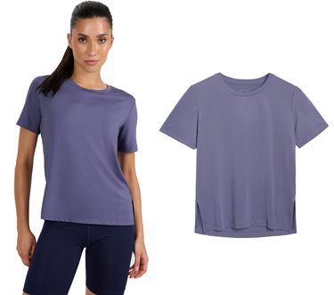 Koszulka sportowa na siłownie 4F F1517 Luźny t-shirt niebieski