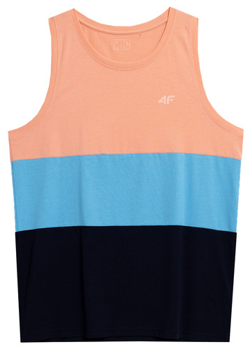 Koszulka bez rękawów 4F M352 bokserka na lato z bawełny