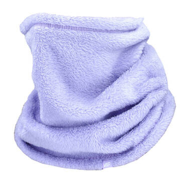 Komin dziecięcy 4F futerkowy puchaty F068 bandana fioletowy