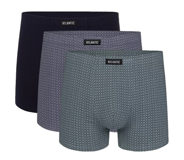 Bielizna męska Atlantic 3MH-170 bokserki 3 PACK