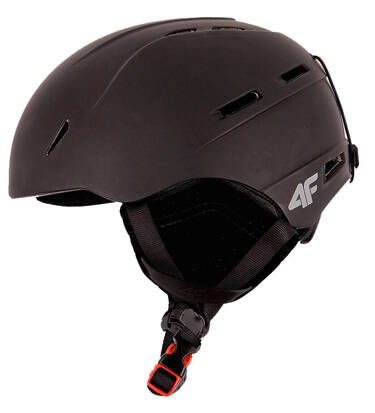 Kask dziecięcy narciarski 4F U063 21S czarny
