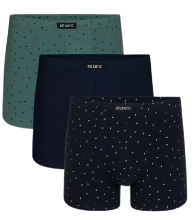 Bokserki męskie ATLANTIC 3MH-163 3PAK bawełna