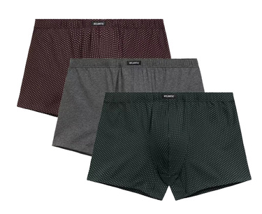 Bokserki męskie ATLANTIC bielizna majtki 3MH-218 bawełna 3 PAK