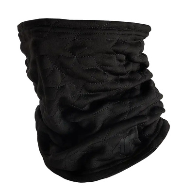 Bandana sportowa 4F komin pikowany szalik do biegania U101 20S czarny